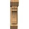 Ekena Millwork Olympic Slat Rough Sawn Bracket w/ Offset Brace, Western Red Cedar, 6"W x 18"D x 22"H BKT0604X18X22OLY06RWR - alternate 2